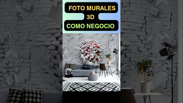 🔥🔥 El paso a paso para instalar un foto mural 3D de forma fácil