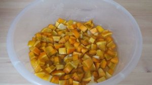 Манго из тыквы