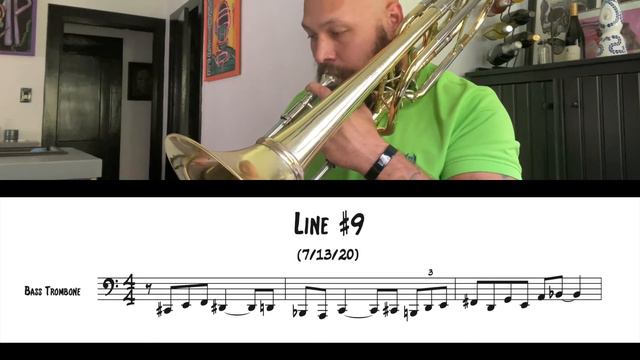 Colby Norton Bass Trombone Line #9 смотреть онлайн