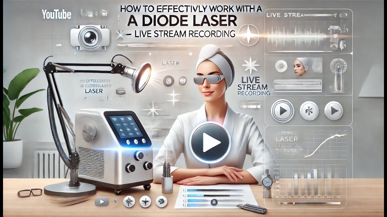 Как эффективно работать на диодном лазере + практика на модели смотреть онлайн