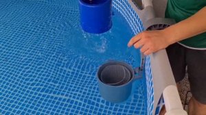 BESTWAY Pool Skimmer Install On INTEX Pool