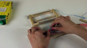 Ткацкий станок. Учимся работать и плетем шарф.