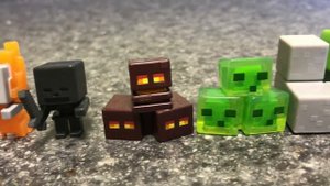 Minecraft mini-figures chest series. All 72 figures