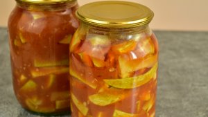 Домашнее лечо из кабачков / Вкусная закатка на зиму