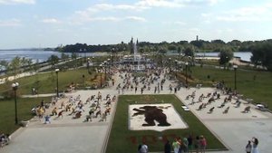 "Флэшмоб по-русски". г. Ярославль