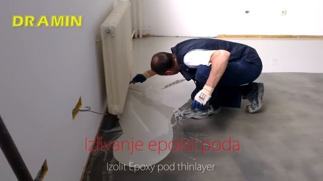 Epoksi samoliv pod - ugradnja epoksi poda