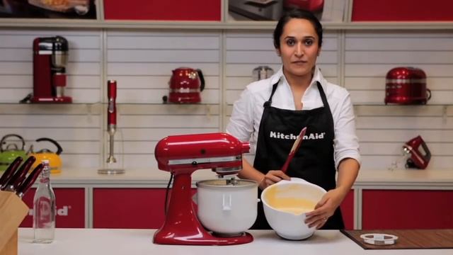 KitchenAid® Ice Cream Maker Attachment смотреть онлайн