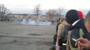 Дрифт на мустанге Почти токийский дрифт