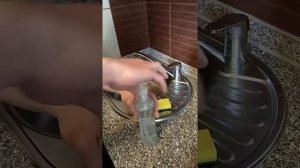 Процесс разведения концентрата для посуды Greenleaf и качество мытья