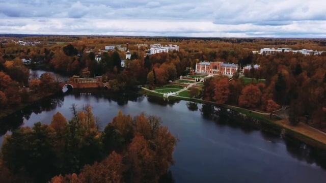 Усадьба Марфино. Высота птичьего полёта.