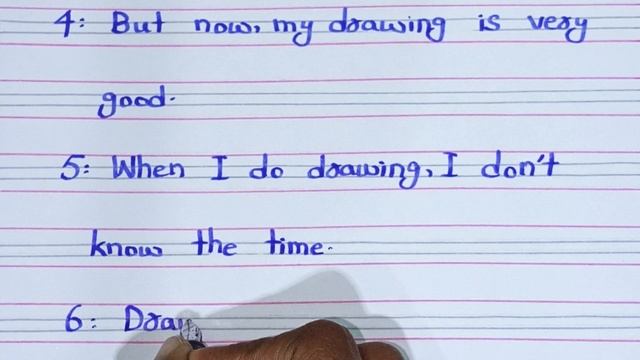 My Hobby Drawing Essay in English 10 Lines || Short Essay on My Hobby Drawing смотреть онлайн