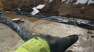 Как перезимовал фундаментная плита