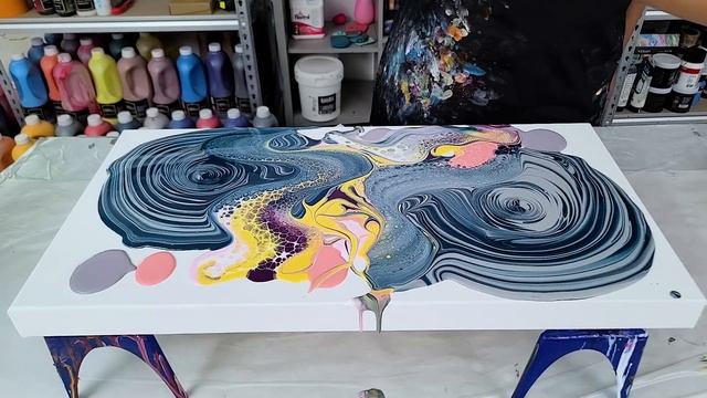 Double the Fun! - 2 Ring Swirl with Soft Beautiful Colors - Acrylic Pouring смотреть онлайн