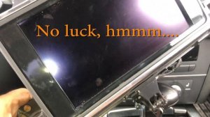 Audi A6 C7 Black screen quick fix #audi #ampgarage