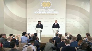 Крупнейшее международное событие года на территори...ссии прошло в Сочи - там состоялся саммит АСЕАН