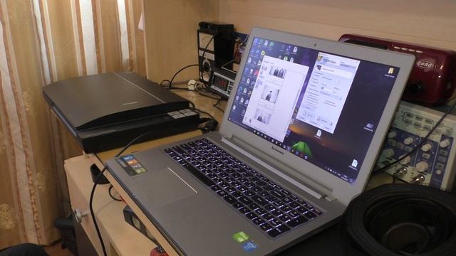 Сканирую фотоплёнки сканером Epson V370 Photo. смотреть онлайн