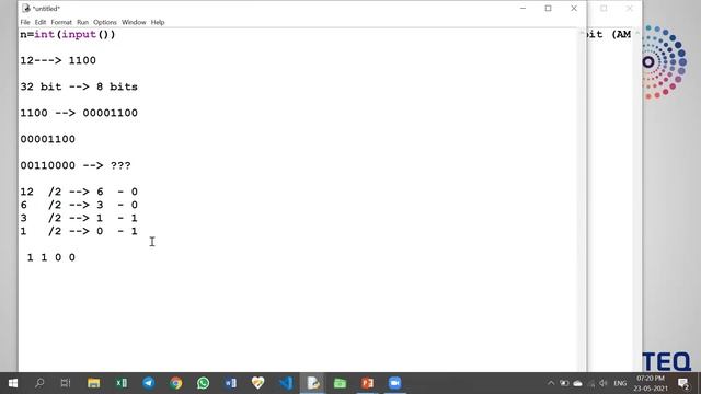 T4TEQ Weekly Coding - 43 -  WIPRO Interview Program - Reverse Bits