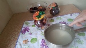 Маринованные сливы на зиму без стерилизации простой рецепт#маринованнаяслива#юлиявкуснаяжизнь#