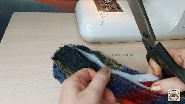 Не выбрасывайте старый мохеровый шарф, из него получаются очень тёплые чуни смотреть онлайн