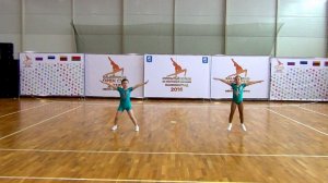 AEROBIC GYMNASTICS ND1 MP  Белорусия Минск Дуэт
