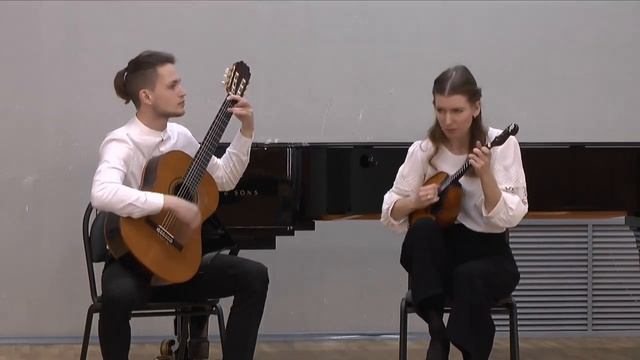 А. Помазкин. Сонатина для домры и гитары (авторская версия Сонатины для балалайки и гитары) смотреть онлайн