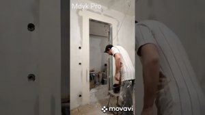 #ДвериInvisible# Все этапы монтажа примыканий и откосов для дверей в скрытом коробе