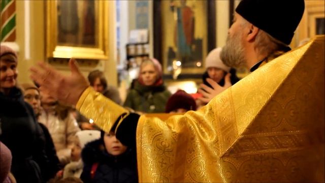 Праздник Введение во храм в воскресной школе Спасо-Парголовского храма смотреть онлайн