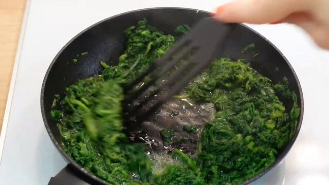Улитка с творогом и шпинатом / Самса из теста фило