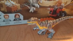 новый лего кастом Jurassic World 3 Господство атроцираптор тигр #JurassicWorld #atrociraptor