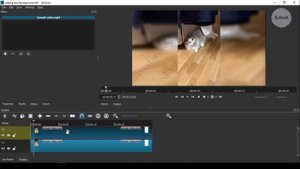 How to add a blurred background to a vertical video in shotcut