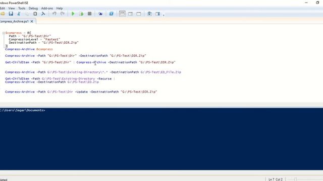 Compress-Archive | PowerShell Commands смотреть онлайн