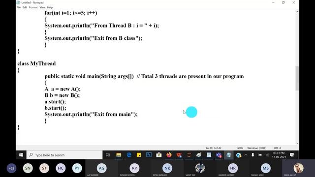 Lecture 14: Multi-threading in Java