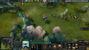 Dendi Pudge Puppey Chen fountain hooking - NaVi vs TongFu - Dota 2 #ti3