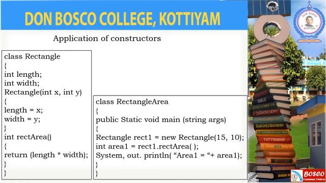 TITLE: CP1344: PROGRAMMING IN JAVA - LECTURE -34- CONSTRUCTORS - BCA- S3. смотреть онлайн