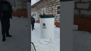 Монтаж автономной очистной системы (септика) Малахит AIR 4 Пр, ГК "ИТР"