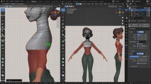 Создание персонажа в Blender. Тело. Часть 10.