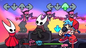 ПОЛЫЙ РЫЦАРЬ И ХОРНЕТ УСТРОИЛИ ЗАРУБУ - FRIDAY NIGHT FUNKIN' МОД HOLLOW KNIGHT