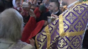 Исповедание и причастие детей. Апрель, 2019