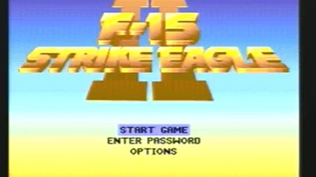 SEGA F-15 Strike Eagle II Themen смотреть онлайн