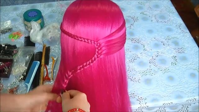 Прическа на праздник Интересное плетение Змейка смотреть онлайн