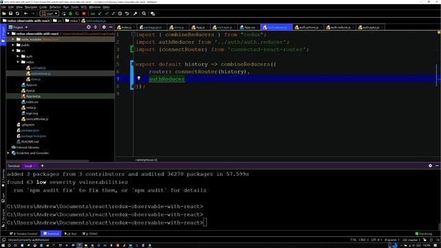 State Management in React (with React-Redux and Redux-Observable [RxJs]) смотреть онлайн
