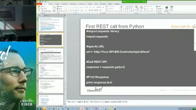 DEVNET 1001 - Coding 101: How to Call REST APIs from a REST Client and Python