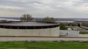 Мамаев Курган Родина Мать Мощь и величие.