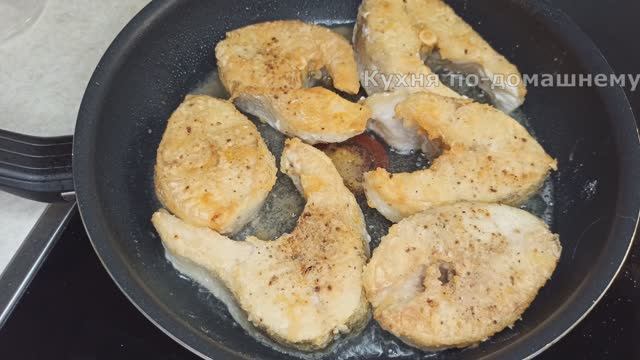 Сколько не перепробовала рецептов ? РЫБЫ ЖАРЕНОЙ НА СКОВОРОДЕ С ?ЛУКОМ В СМЕТАНЕ Вкуснее этого НЕТ