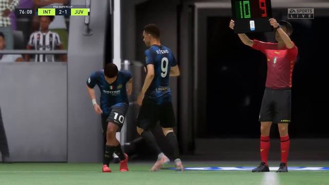 FIFA 22 CON EEP MOD CARRIERA JUVENTUS 4°STG SUPERCOPPA ITALIANA VS L' INTER смотреть онлайн