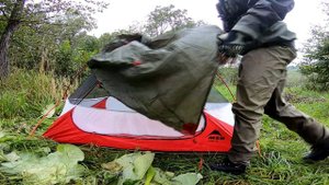 Палатка  MSR Hubba NX   отзыв спустя год эксплуатации.