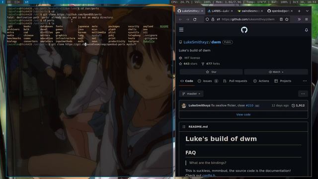 @LukeSmithxyz's Software on OpenBSD! смотреть онлайн