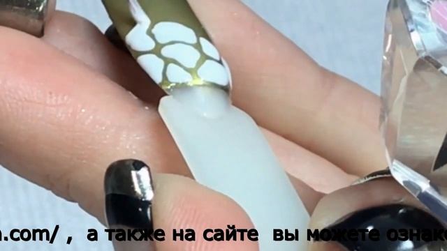 Обучающий видео урок - бархатные острова, эффект бархата,дизайн с акриловой пудрой на золотой втирк