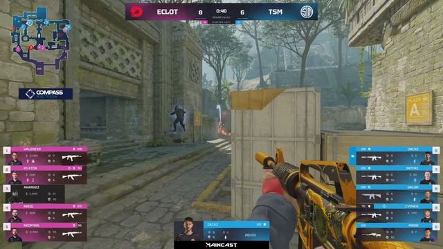 TSM проти ECLOT | Мапа 2 Ancient | YaLLa Compass Fall 2023 Contenders смотреть онлайн