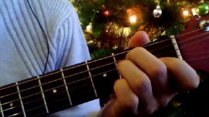 В лесу родилась елочка. Аккорды на гитаре